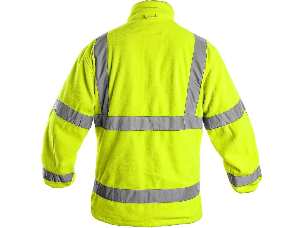 Bunda CXS PRESTON, výstražná, pánska, žltá